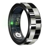 حلقه هوشمند سلامتی مدل r09 جنس استیل ضد آب طرح دار